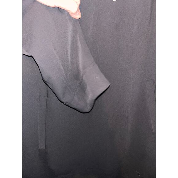 Kai-Aakmann Preppy Academia Kawaii Black White Pleated Collar Shift Dress - Picture 3 of 9